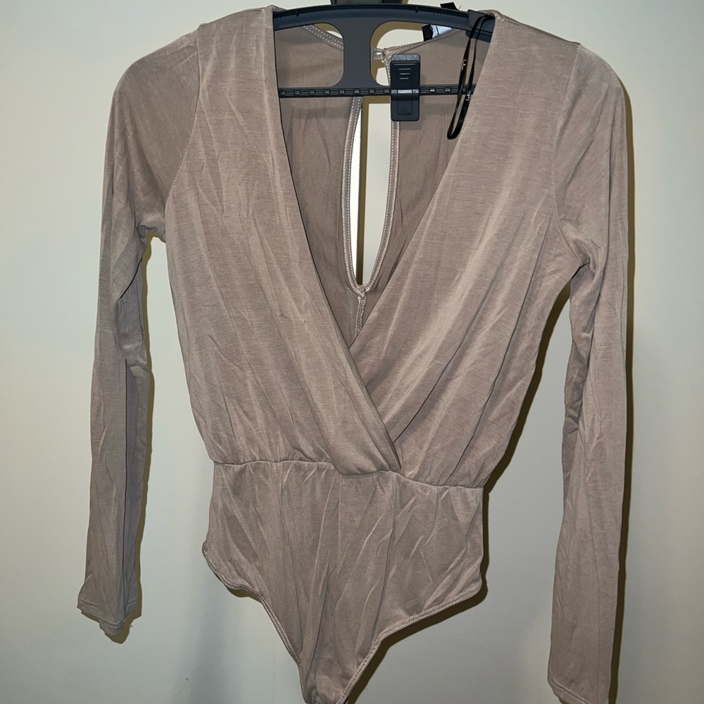Lulus tan body suit